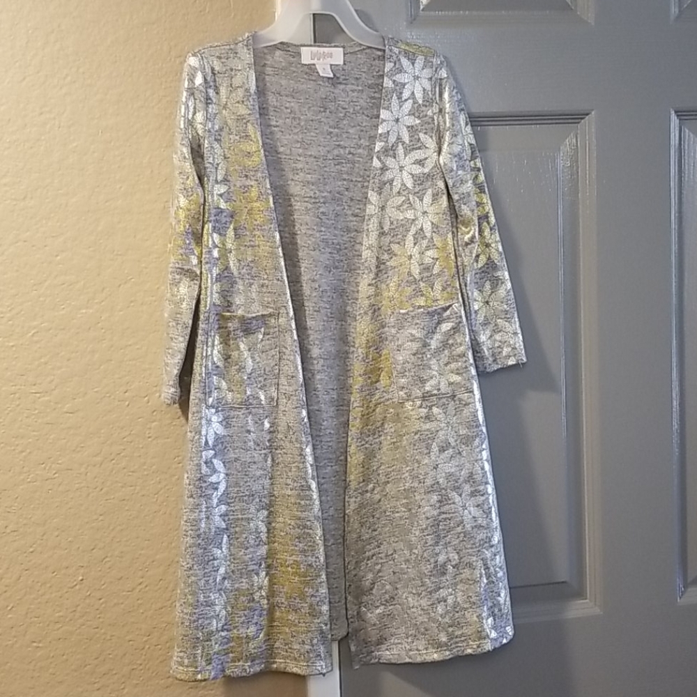 Adorable Little Girls Duster Sweater